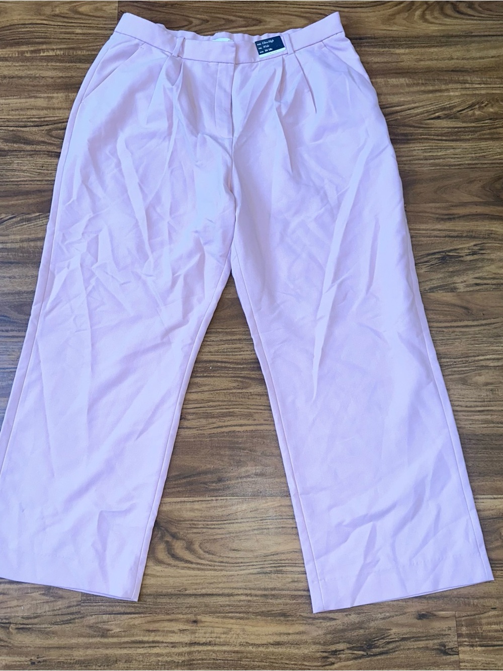Abercrombie Curve Love Light Pink Dress Pants